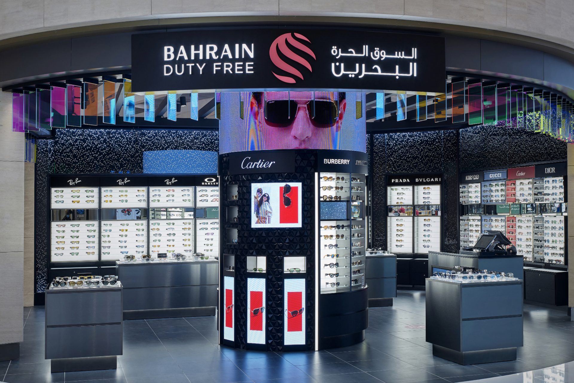 Bahrain airport store design by Altavia travel retail