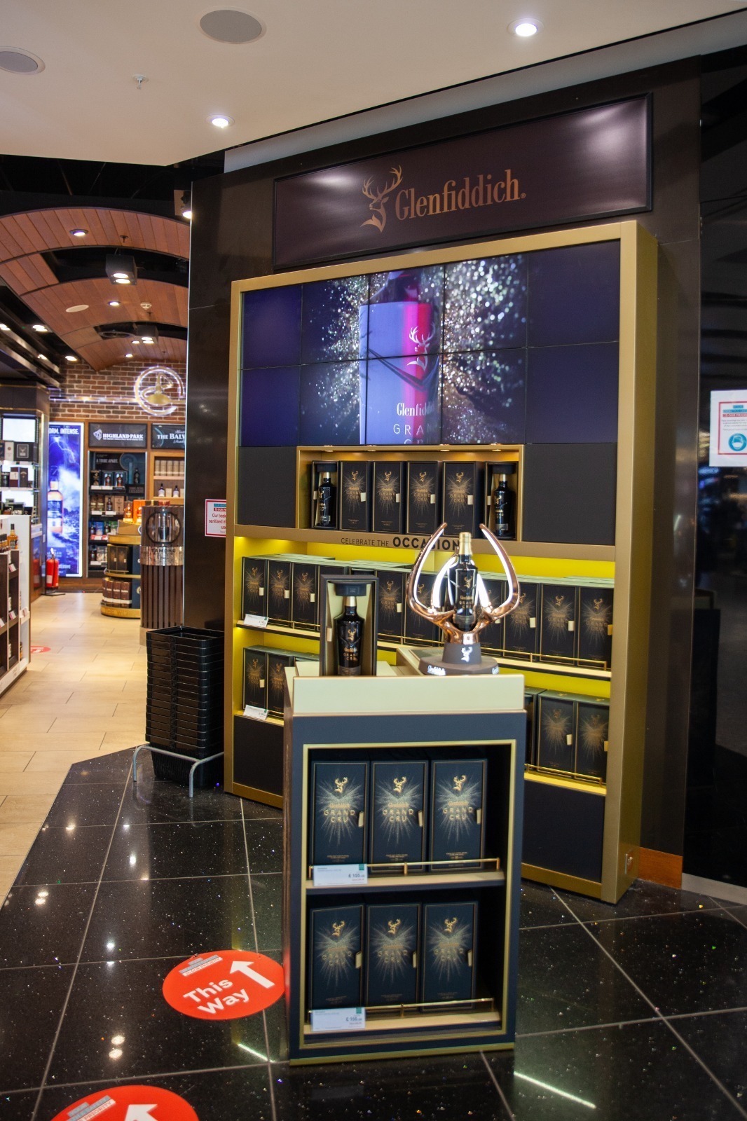 Glenfiddich POS display